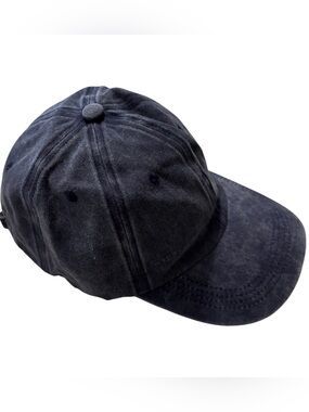 Distressed denim baseball cap NWOT